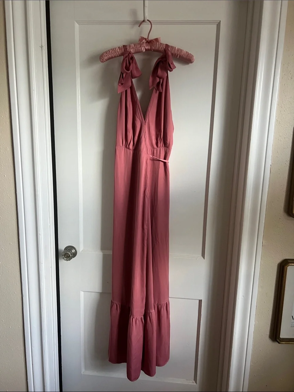 Abercrombie & Fitch Pink Maxi Dress